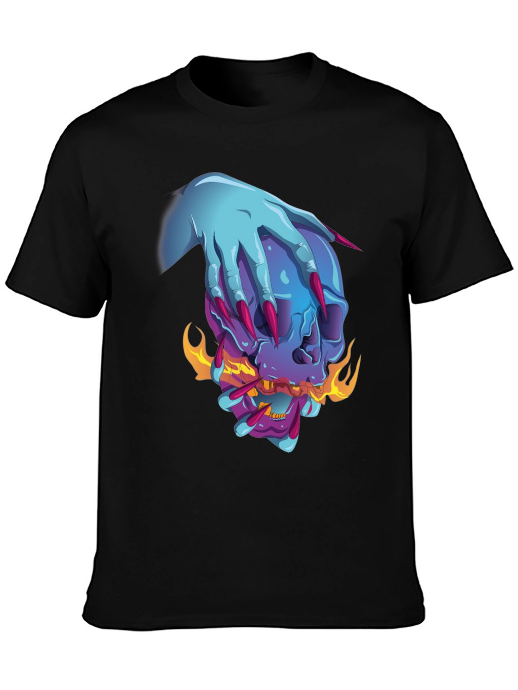 Skull Graphic Tee - Edgy & Unique Design
