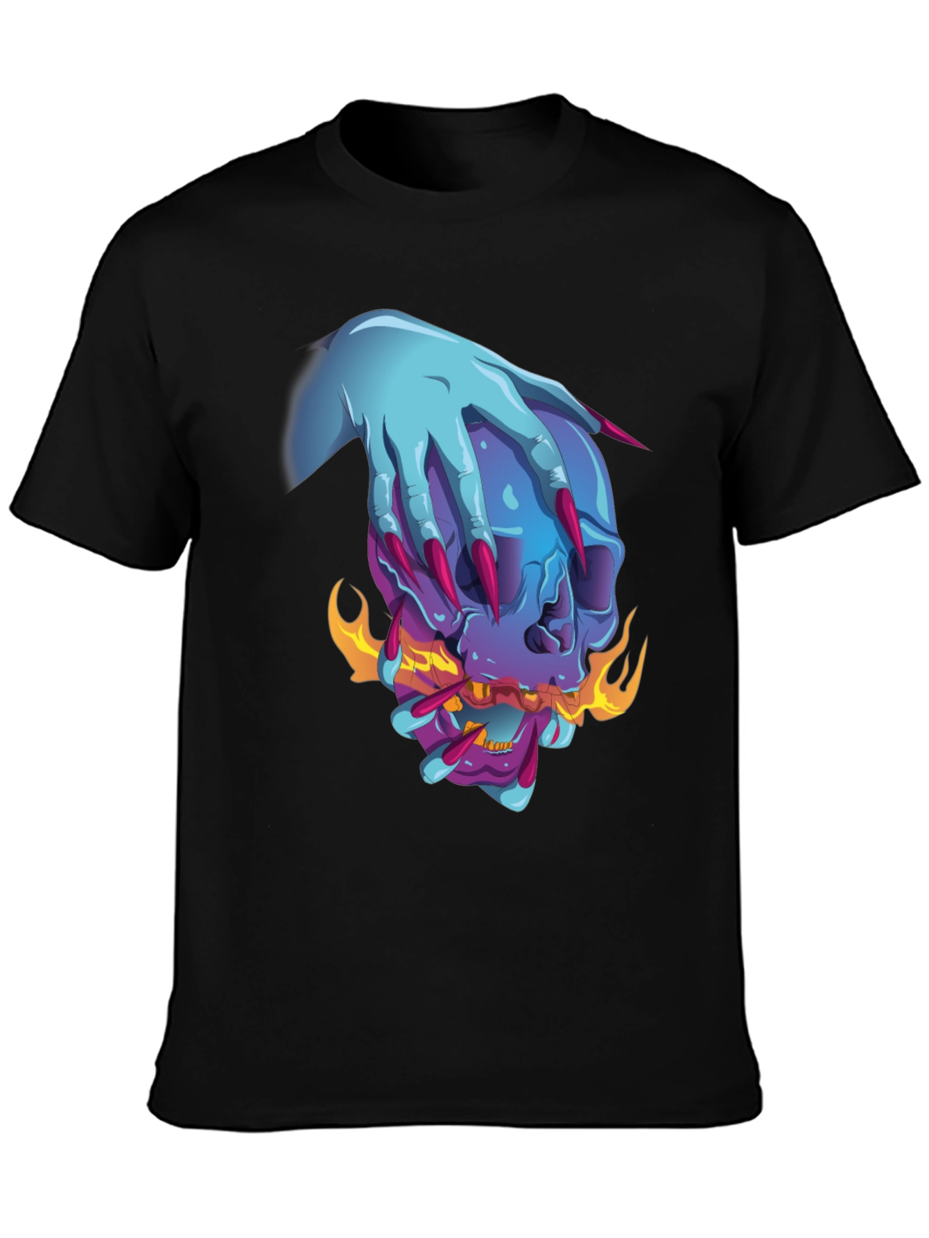 Skull Graphic Tee - Edgy & Unique Design