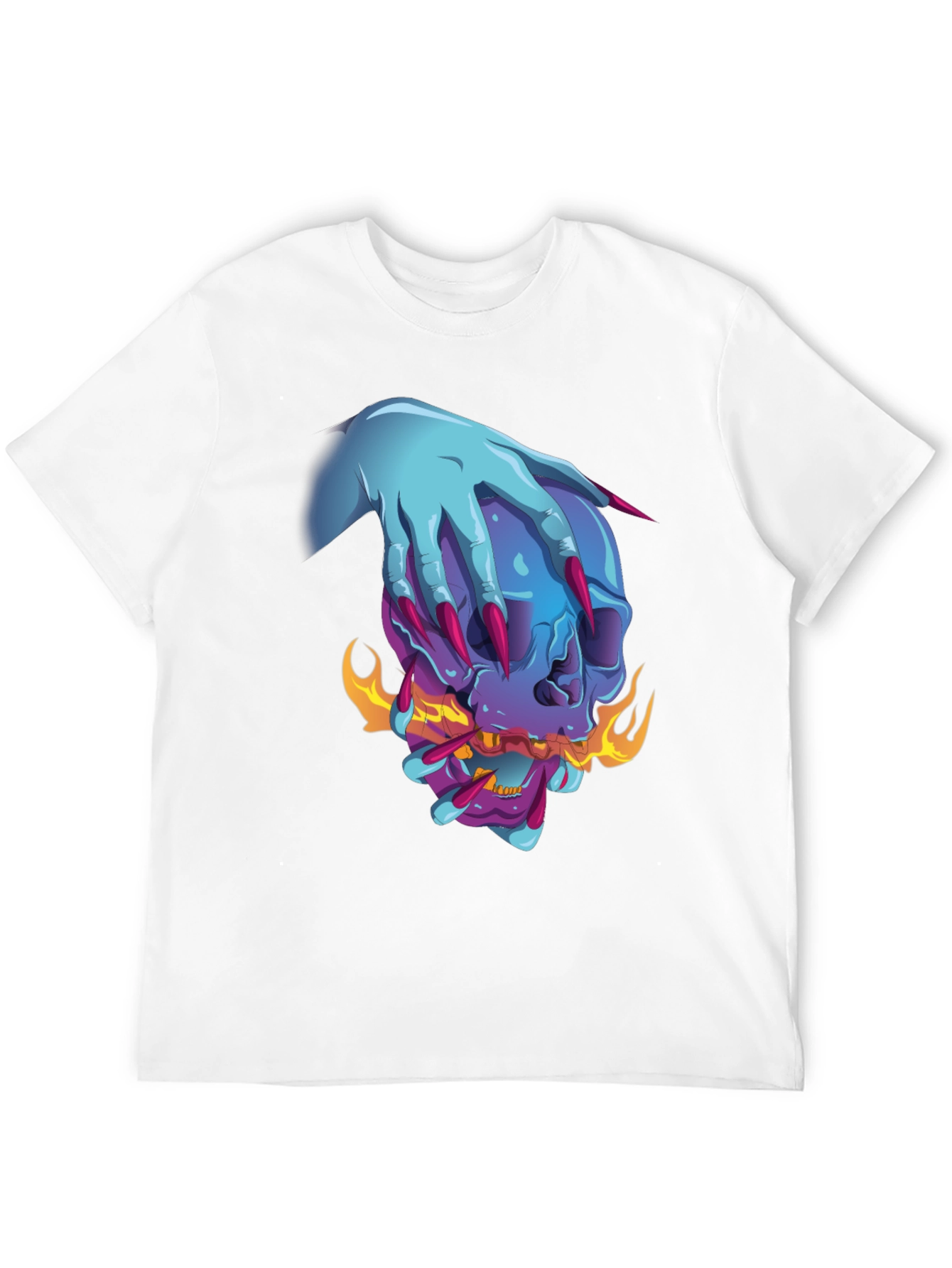 Skull Graphic Tee - Edgy & Unique Design