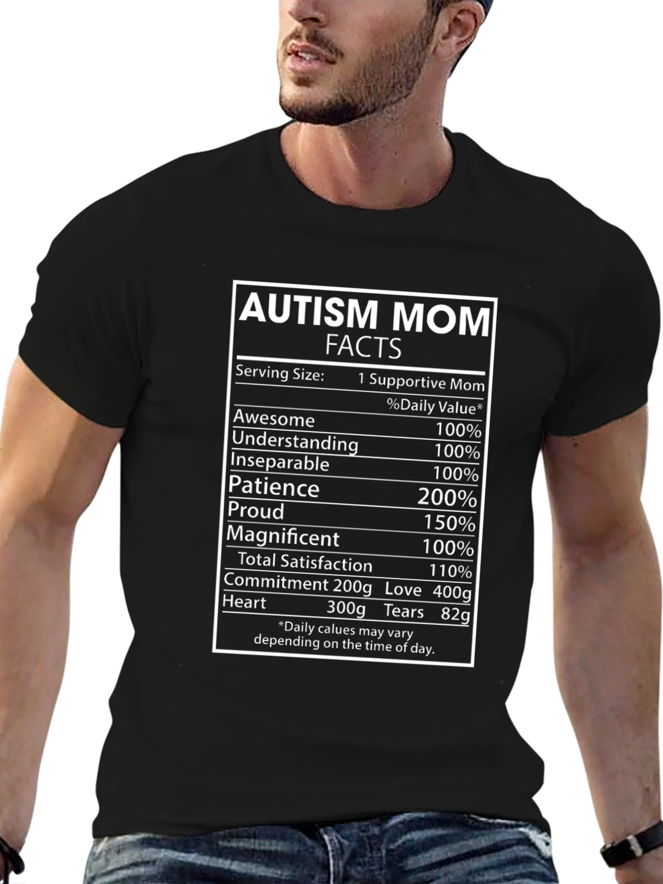 Autism Mom Facts T-Shirt: Supportive & Awesome