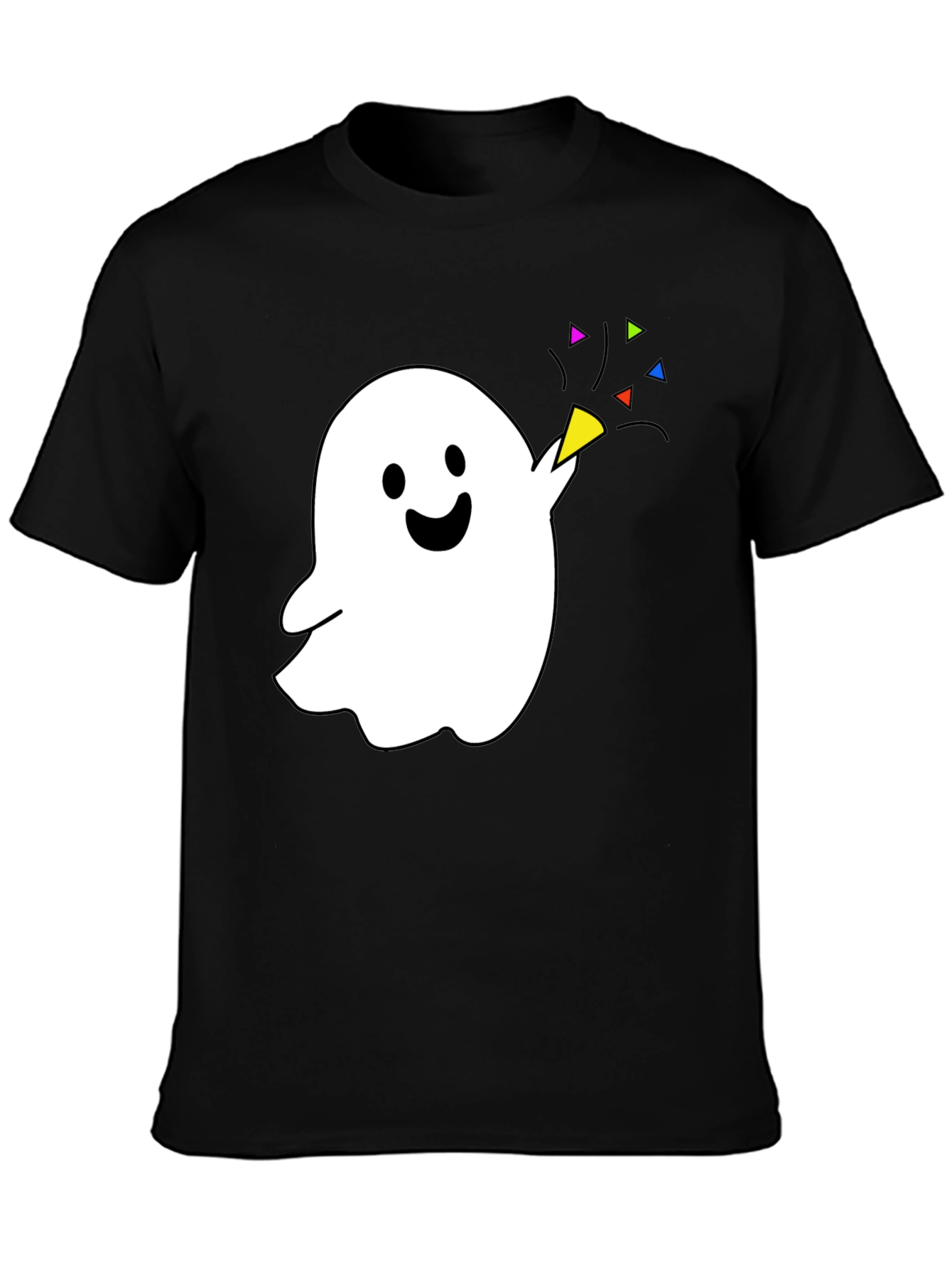 Party Ghost Black T-Shirt