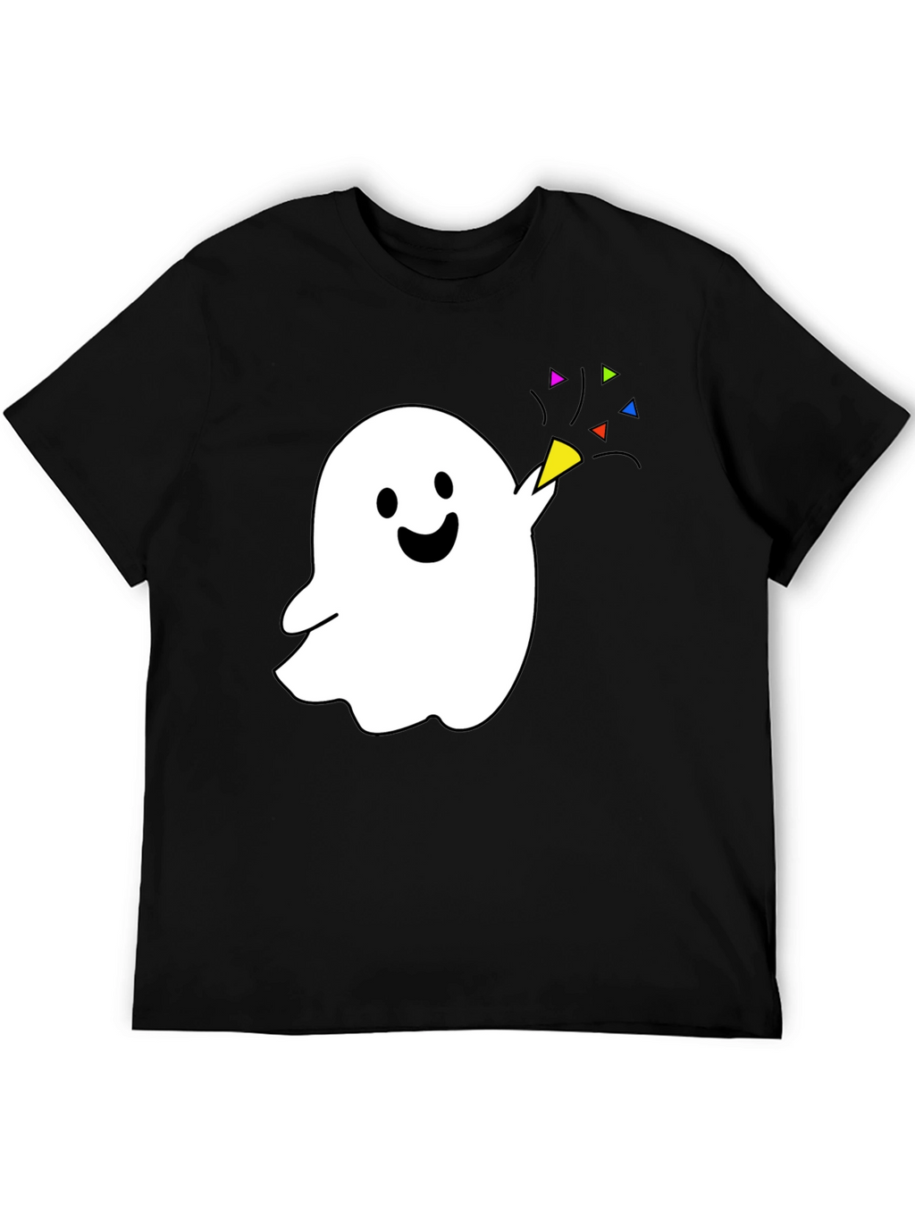 Party Ghost Black T-Shirt