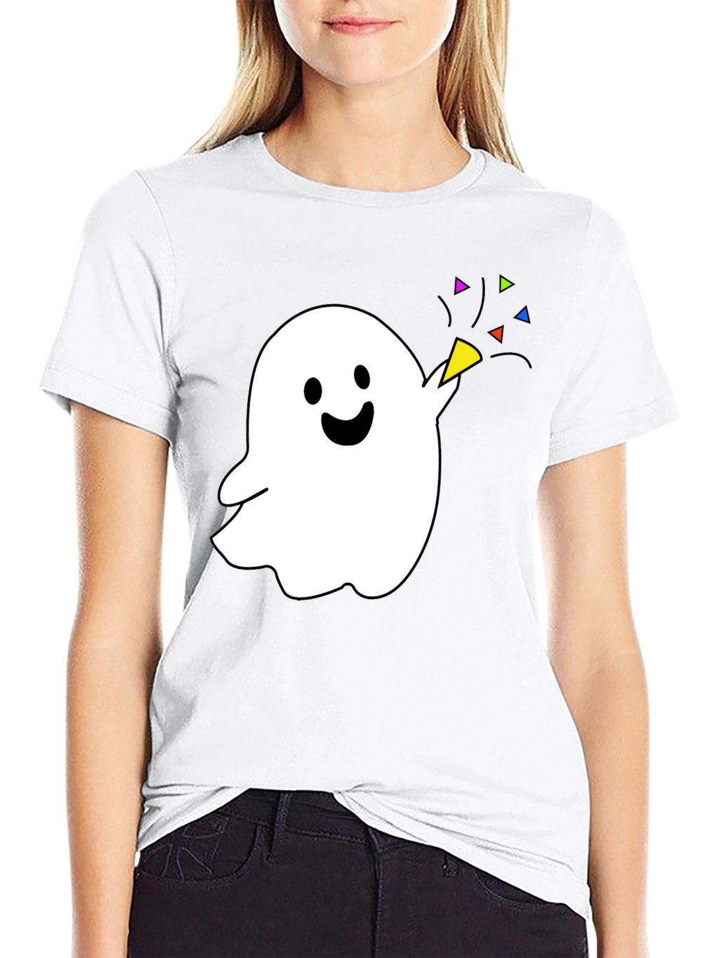 Party Ghost Black T-Shirt