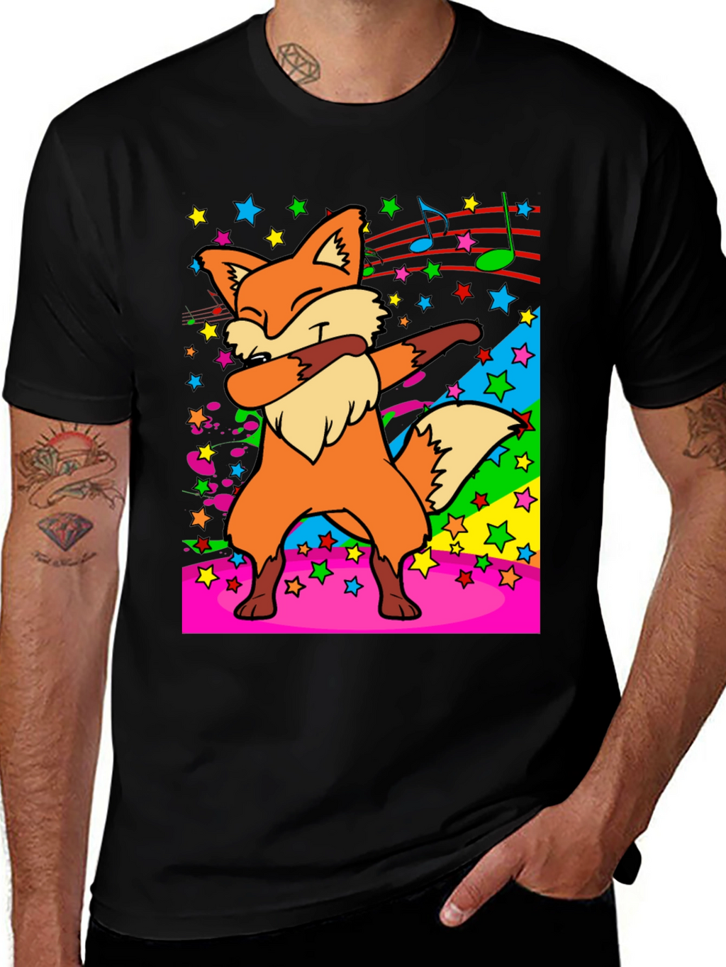 Dabbing Fox T-Shirt