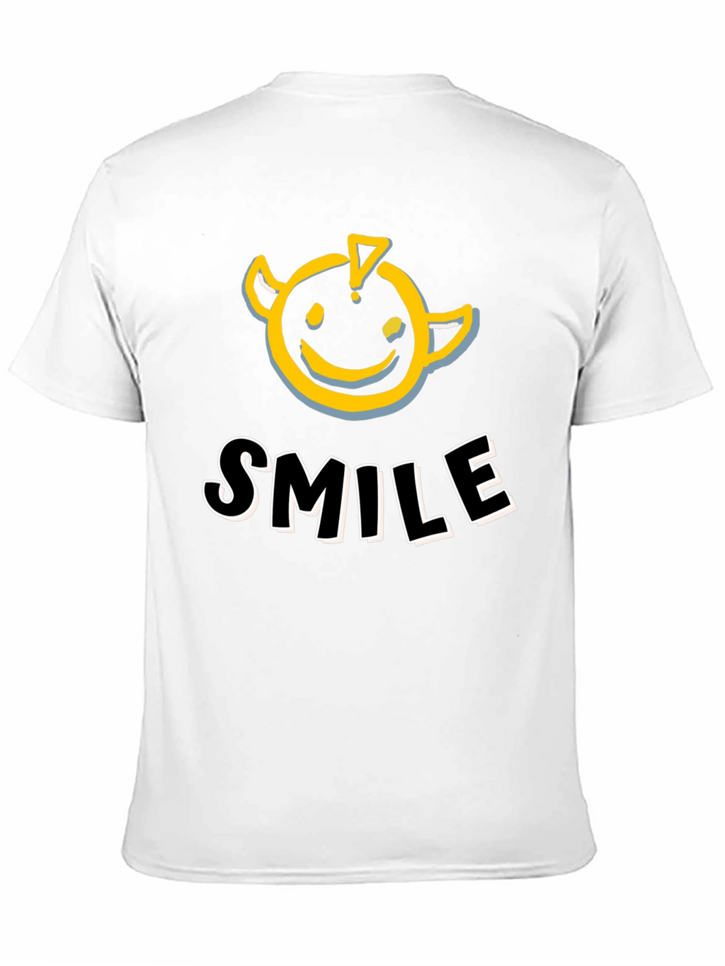 Smiley Face Graphic Tee - Devilish Grin Shirt