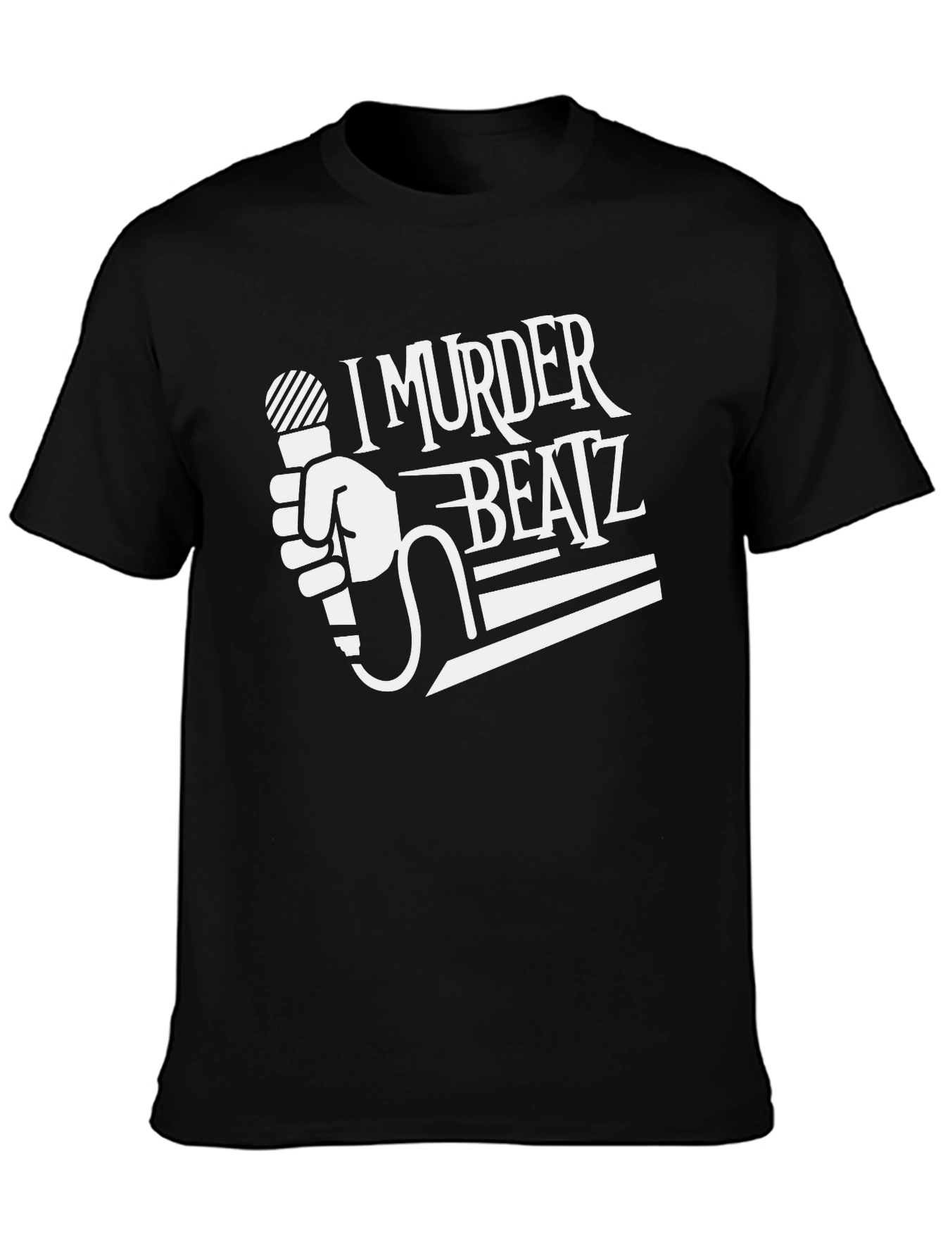 I Murder Beatz Graphic Tee - Black