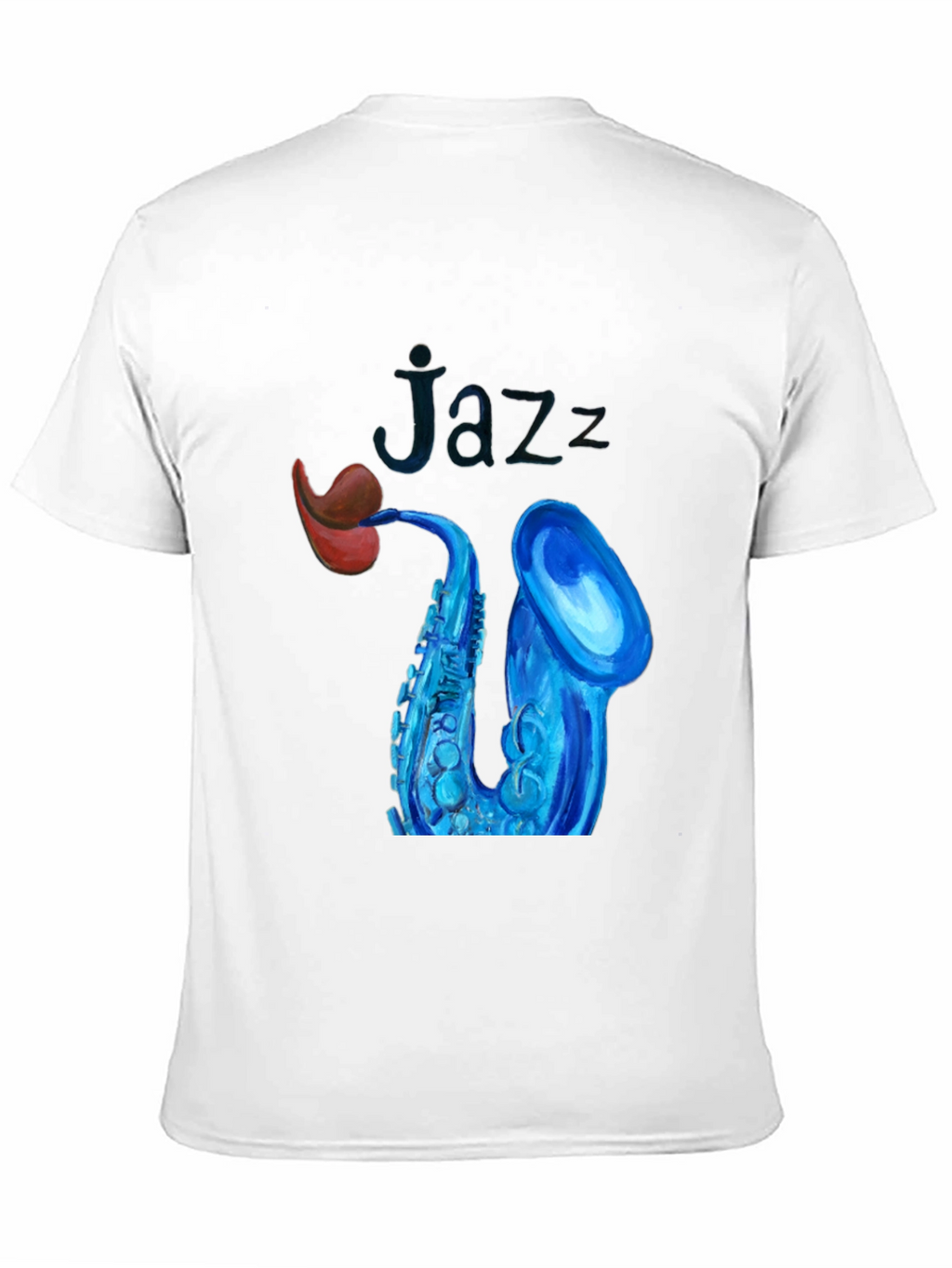 Jazz Saxophone Graphic Tee - Stylish Music Lover T-Shirt
