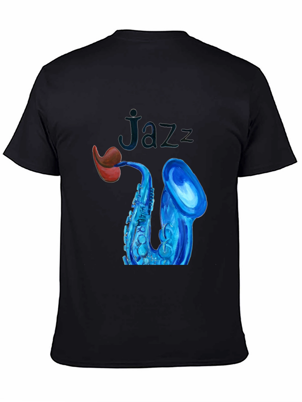 Jazz Saxophone Graphic Tee - Stylish Music Lover T-Shirt