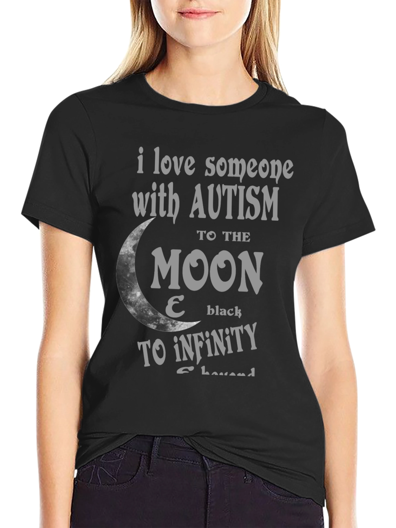 Autism Awareness Tee: Love to the Moon & Back T-Shirt