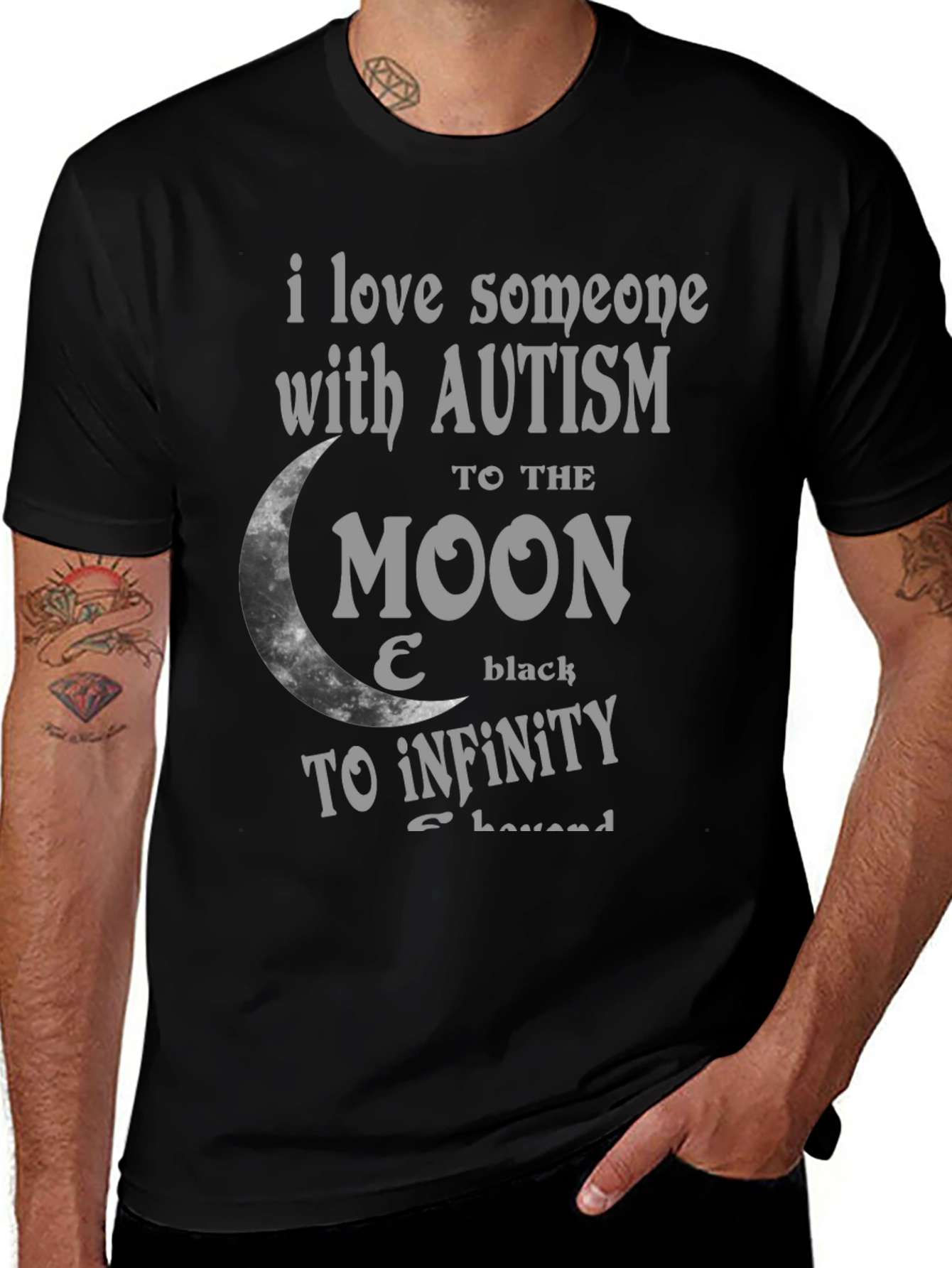 Autism Awareness Tee: Love to the Moon & Back T-Shirt