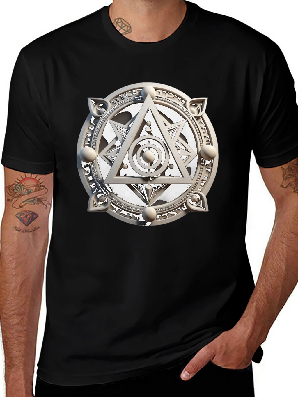 Symbolic Black T-Shirt