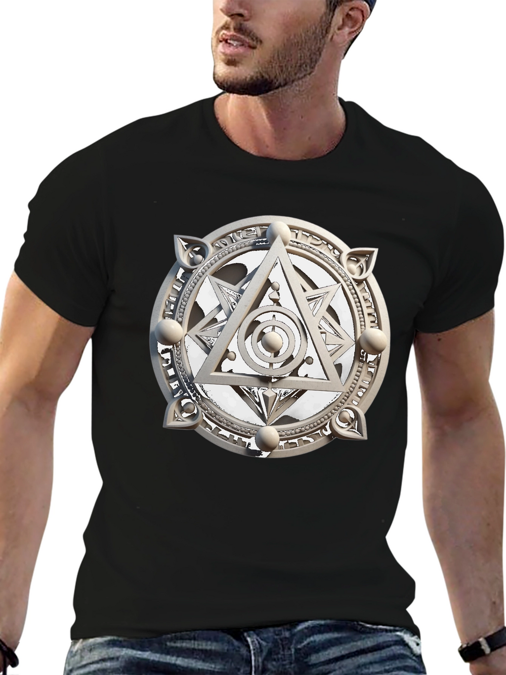 Symbolic Black T-Shirt
