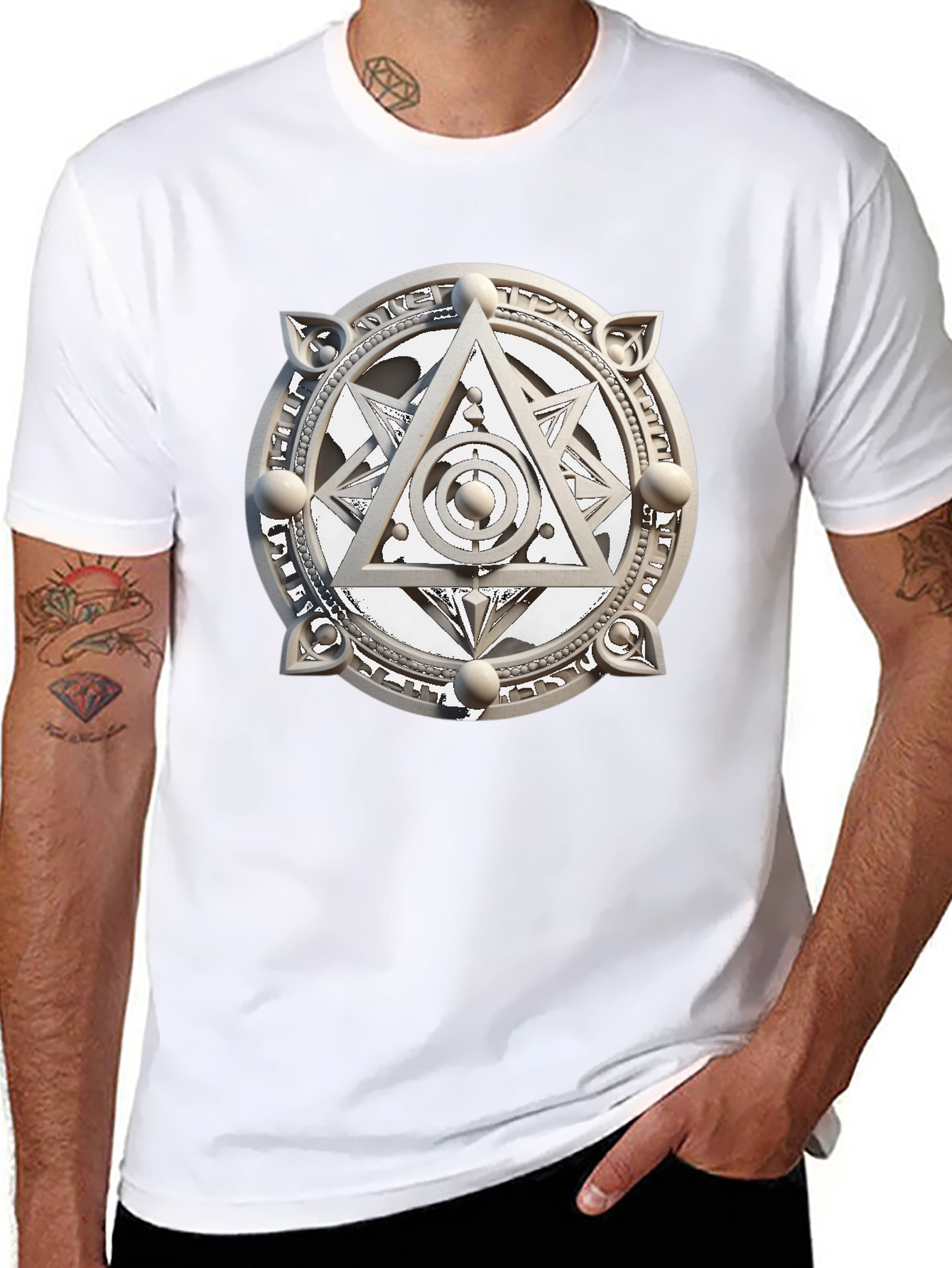 Symbolic Black T-Shirt