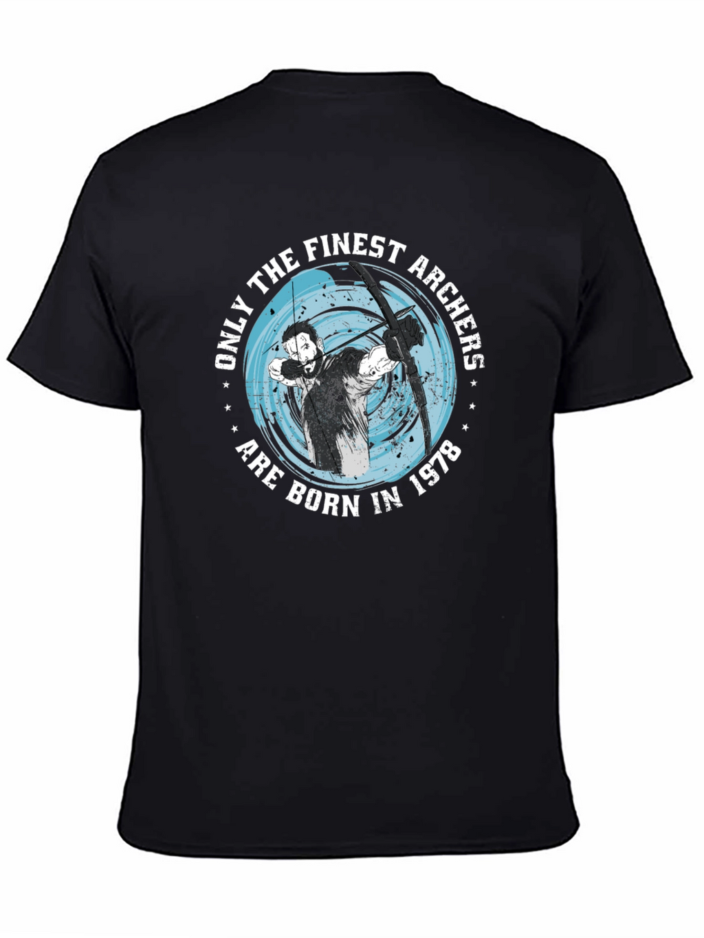 Finest Archers Born in 1978 Black T-Shirt