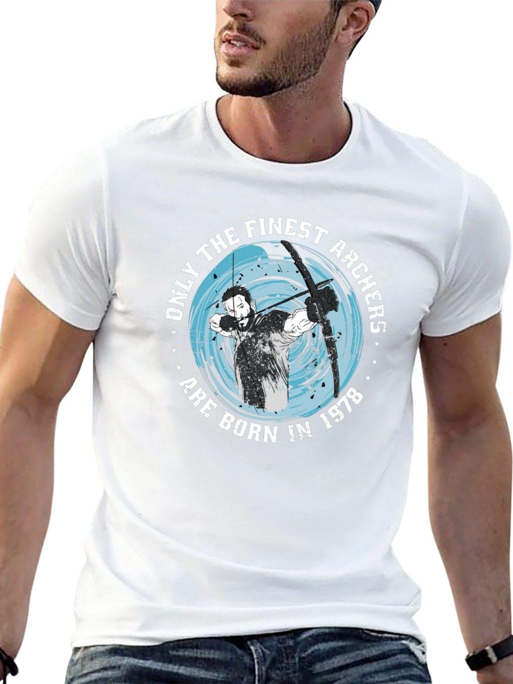 Finest Archers Born in 1978 Black T-Shirt