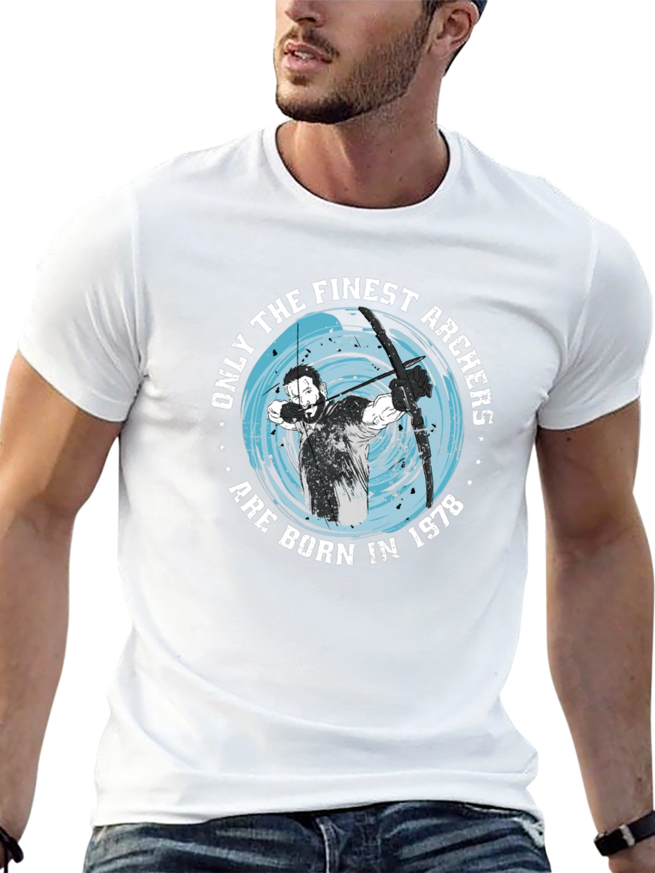 Finest Archers Born in 1978 Black T-Shirt