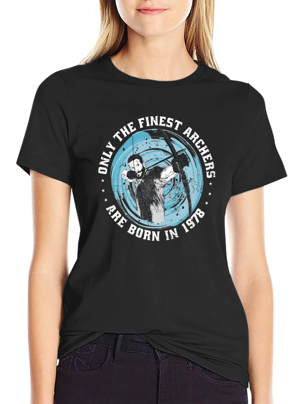 Finest Archers Born in 1978 Black T-Shirt