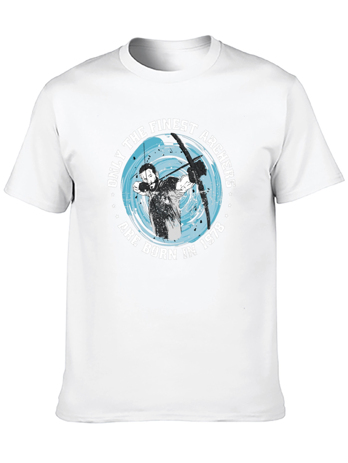 Finest Archers Born in 1978 Black T-Shirt