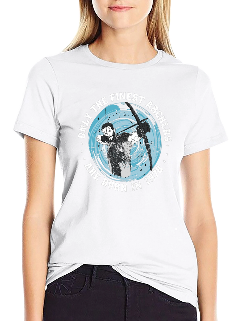 Finest Archers Born in 1978 Black T-Shirt