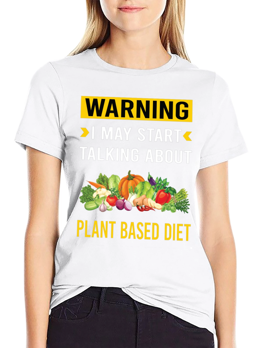 Plant Based Diet Warning T-Shirt