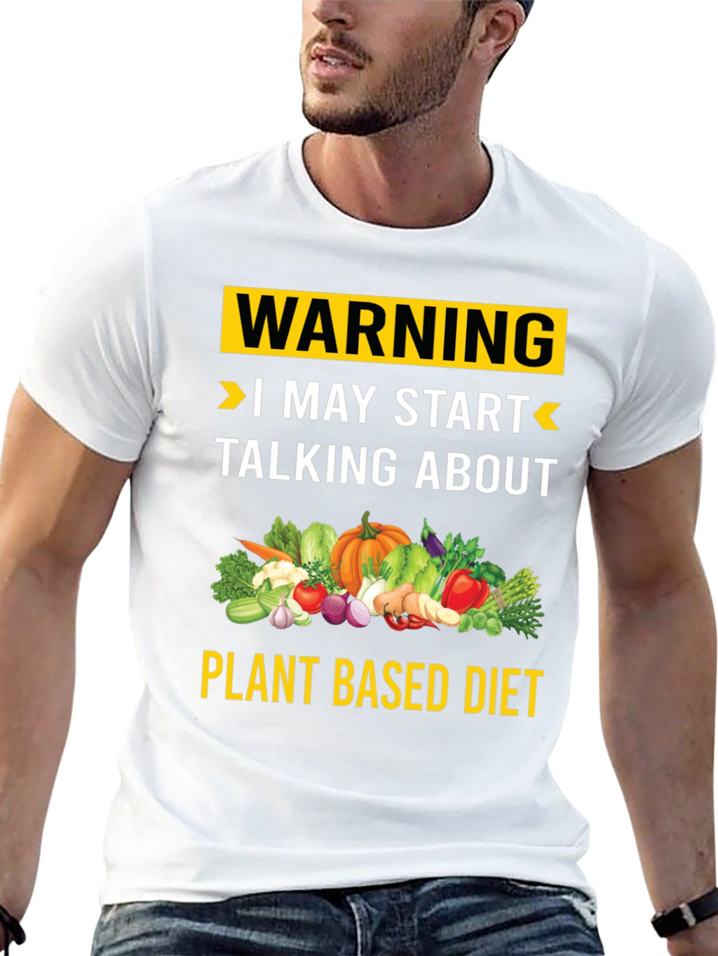 Plant Based Diet Warning T-Shirt