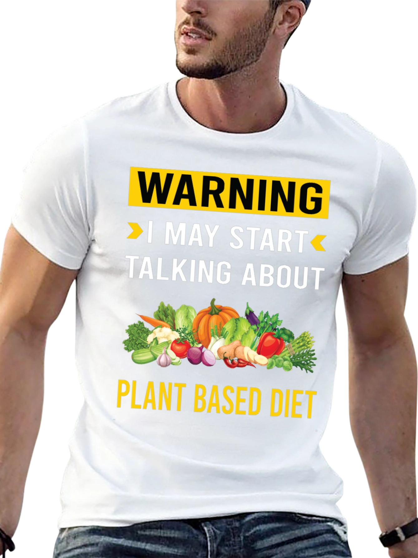 Plant Based Diet Warning T-Shirt
