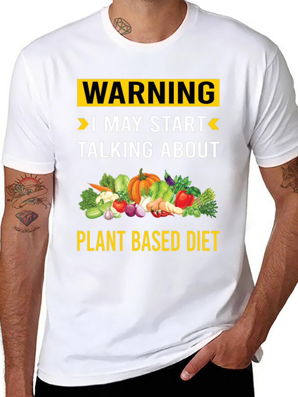 Plant Based Diet Warning T-Shirt