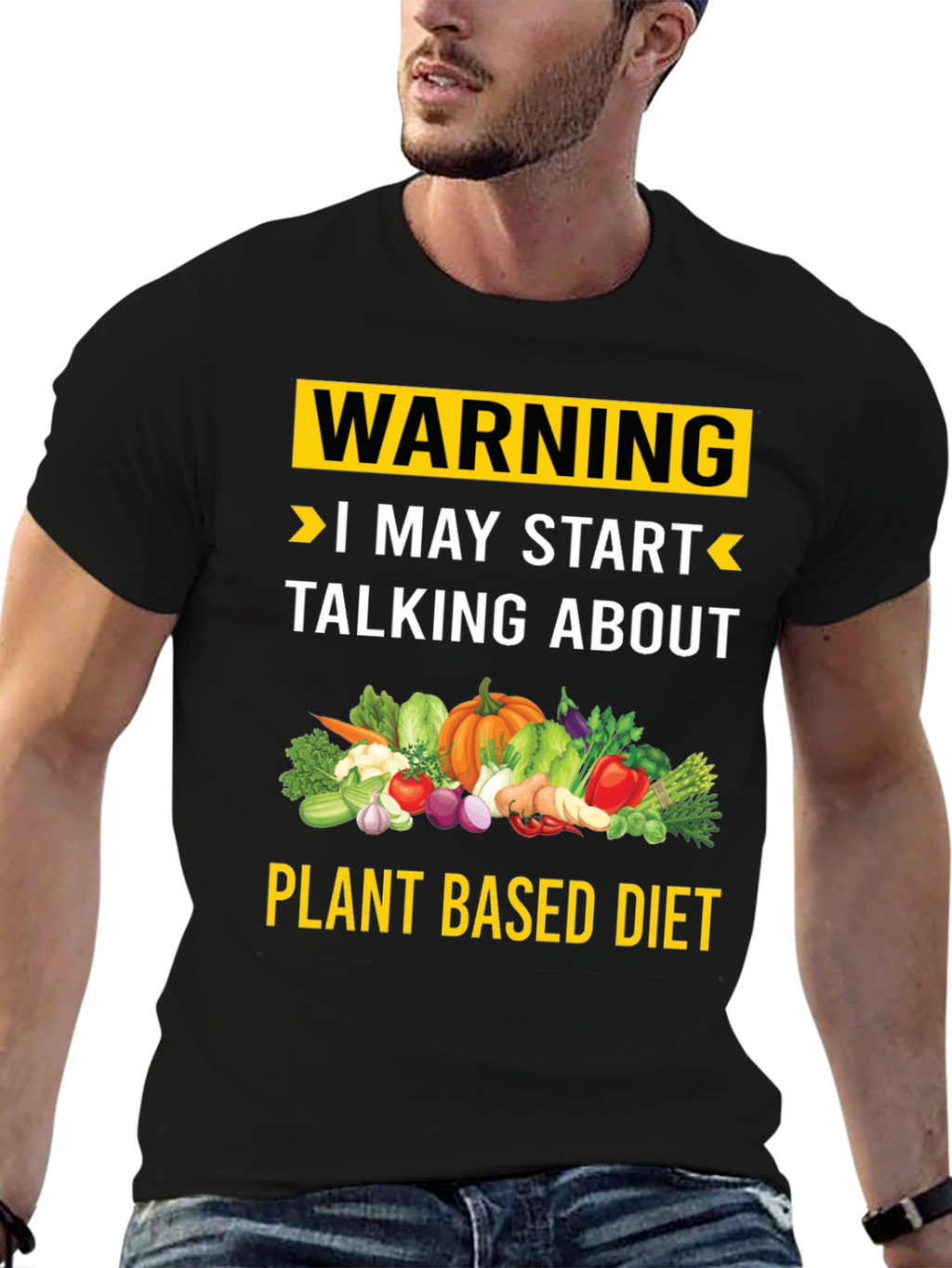 Plant Based Diet Warning T-Shirt