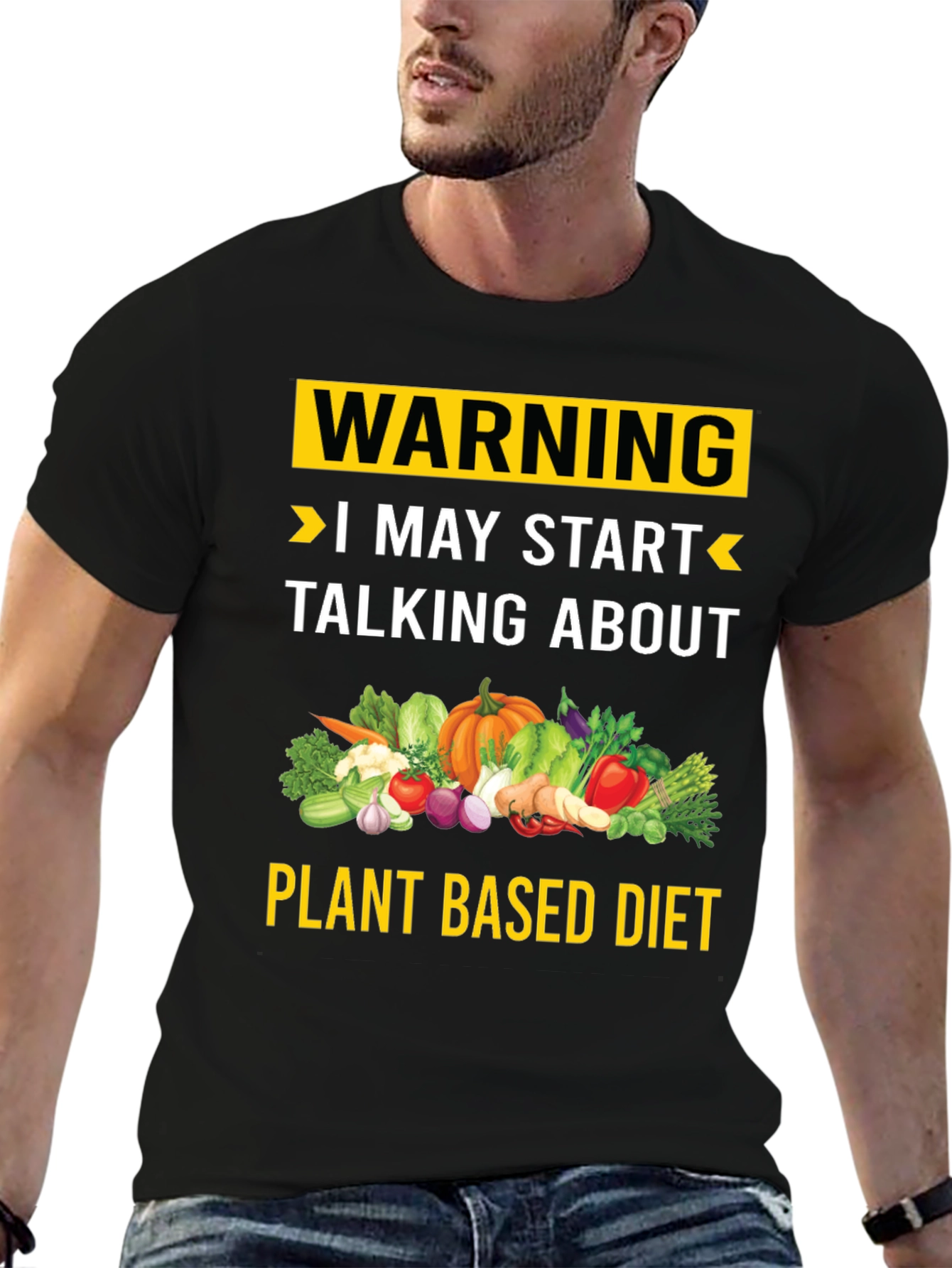 Plant Based Diet Warning T-Shirt