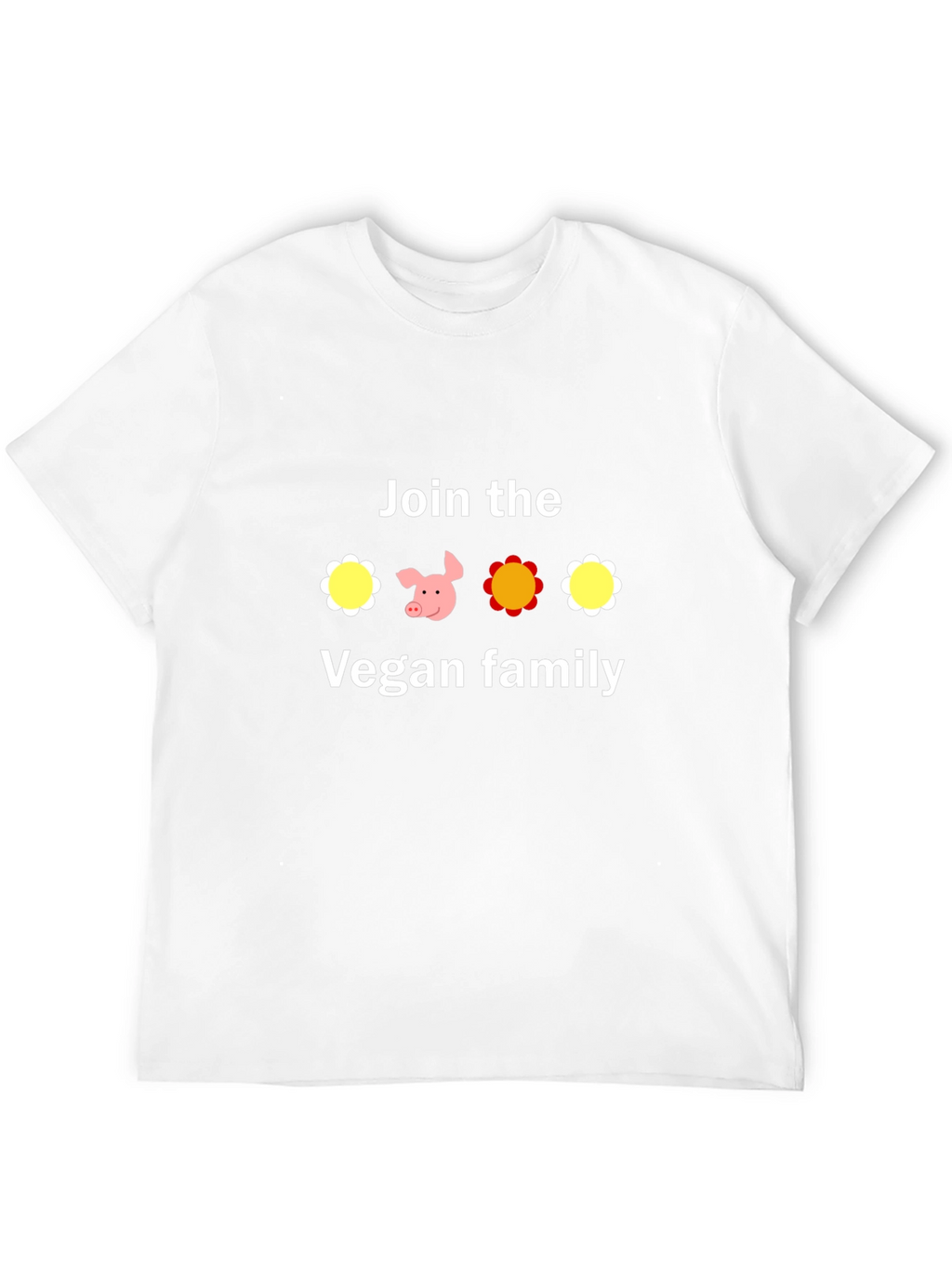Join the Vegan Family T-Shirt - Cute Graphic Tee