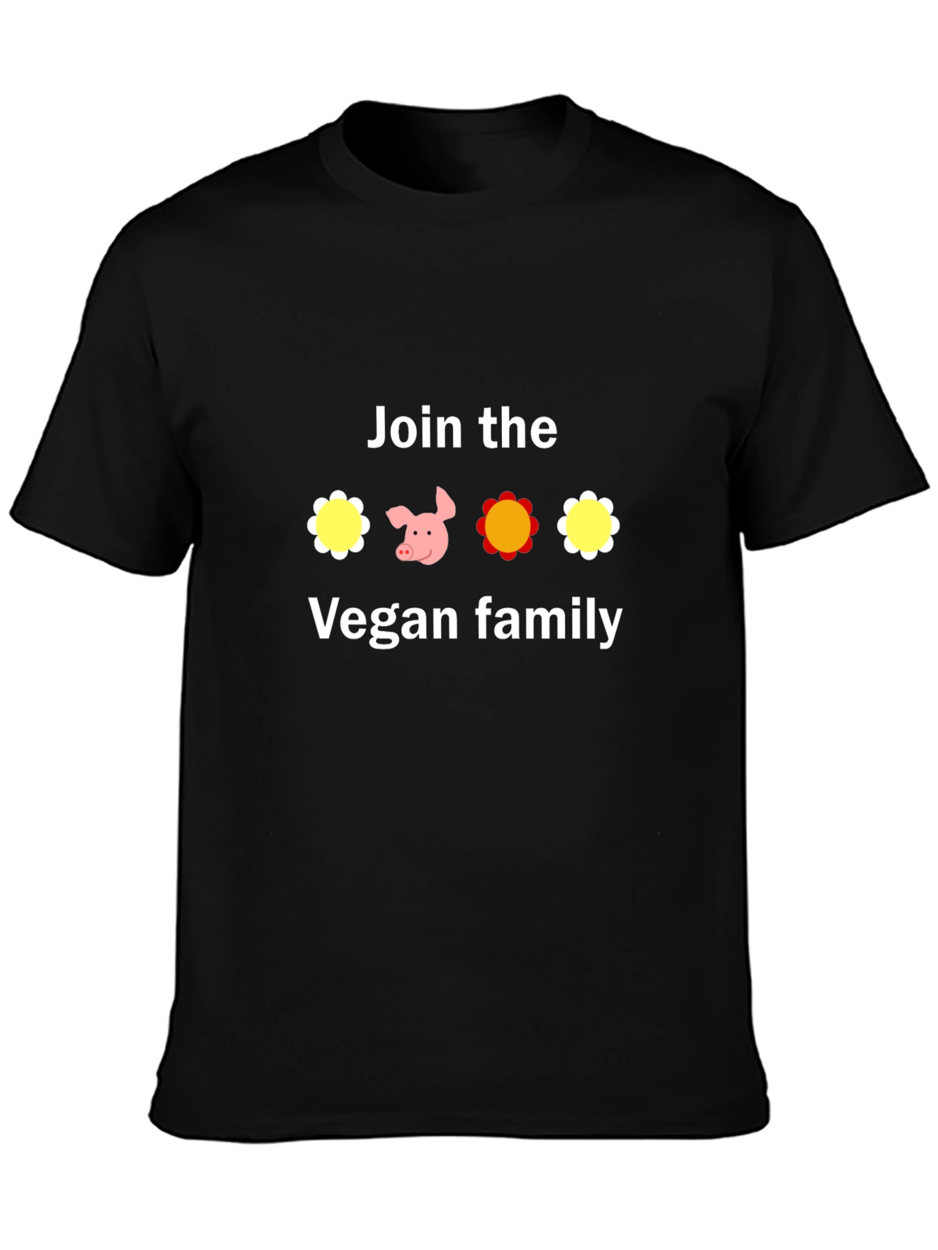 Join the Vegan Family T-Shirt - Cute Graphic Tee