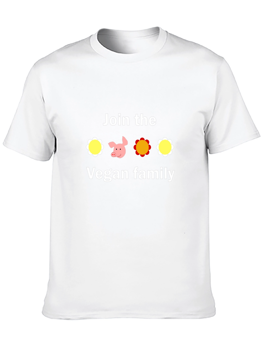 Join the Vegan Family T-Shirt - Cute Graphic Tee