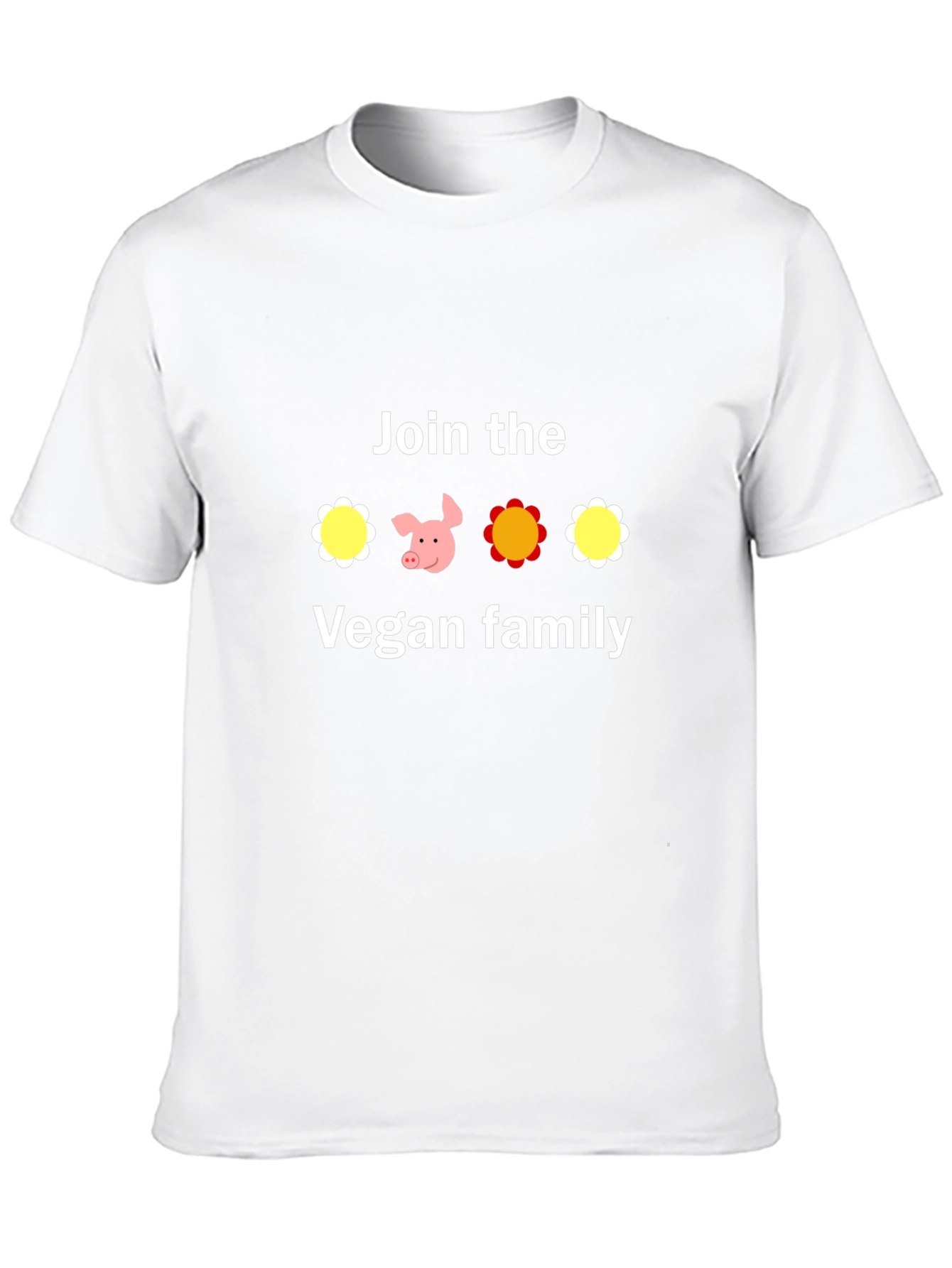 Join the Vegan Family T-Shirt - Cute Graphic Tee