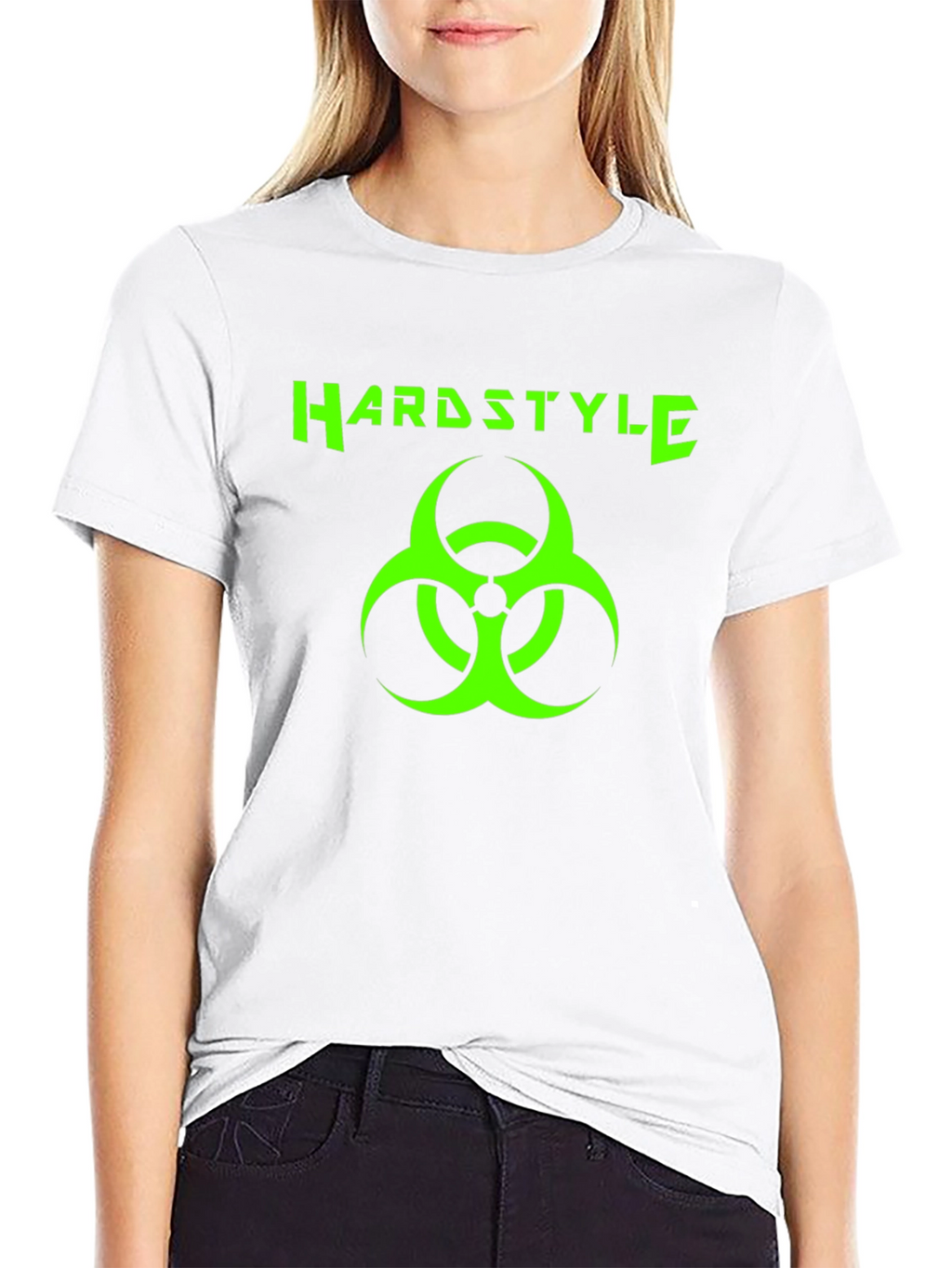 Hardstyle Biohazard Graphic Tee - Black