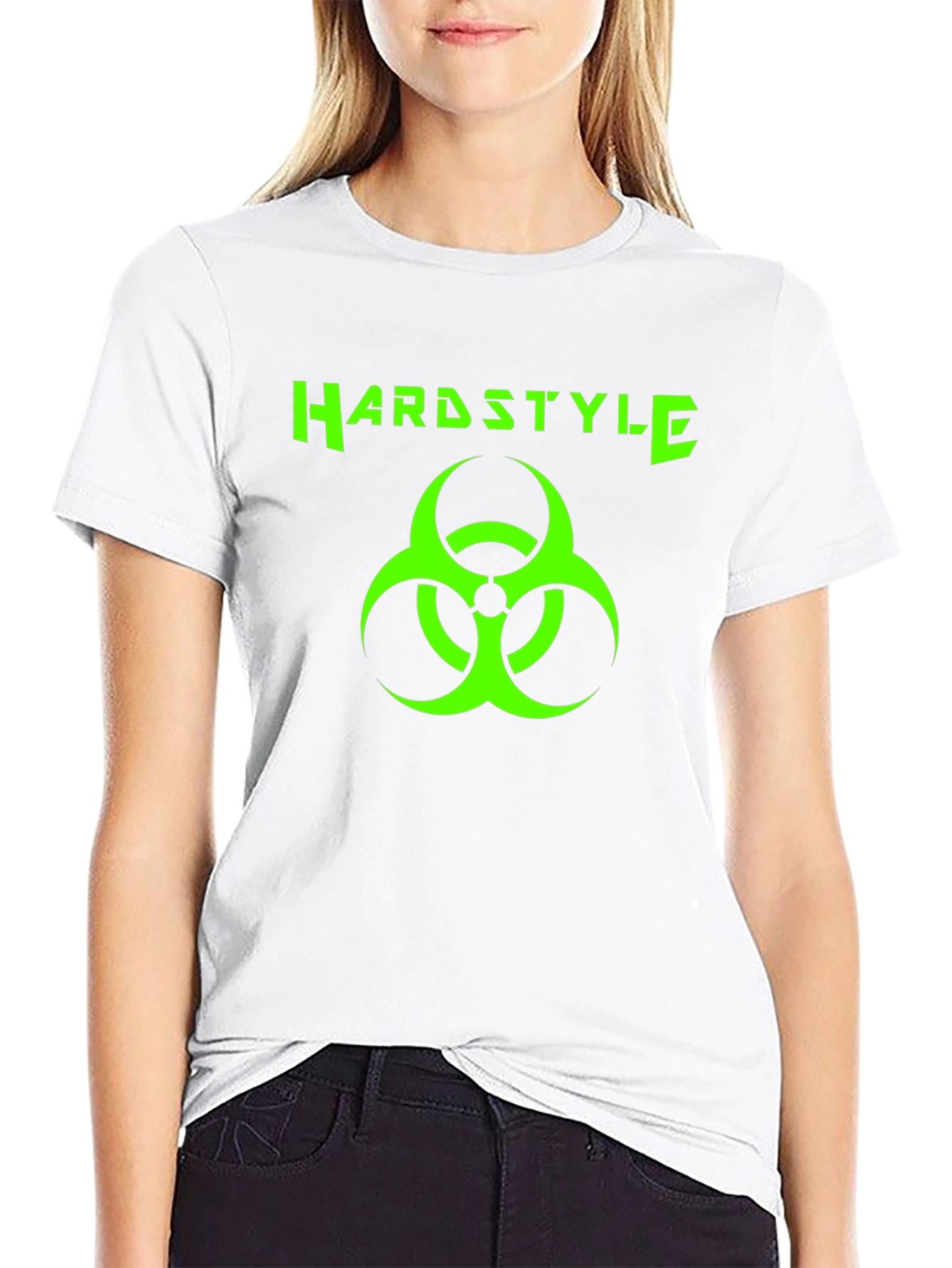 Hardstyle Biohazard Graphic Tee - Black