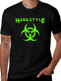Hardstyle Biohazard Graphic Tee - Black