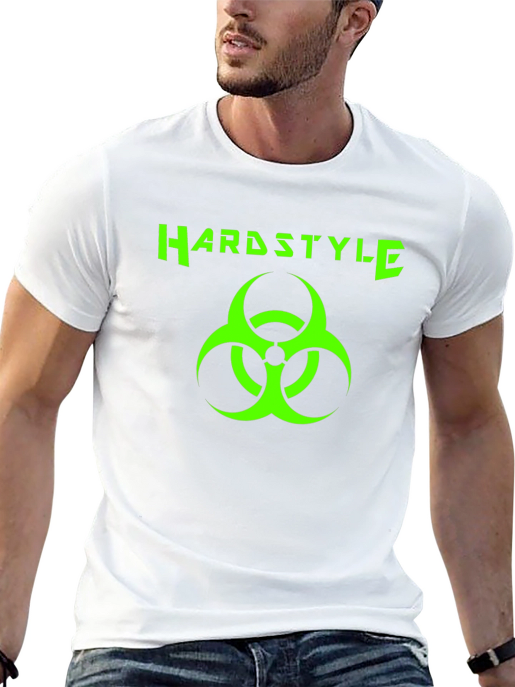 Hardstyle Biohazard Graphic Tee - Black