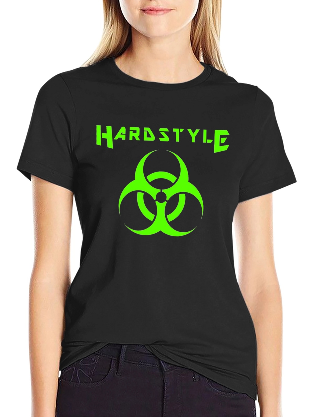 Hardstyle Biohazard Graphic Tee - Black