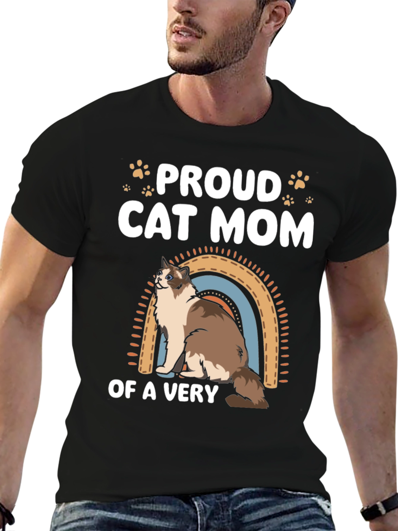 Proud Cat Mom T-Shirt