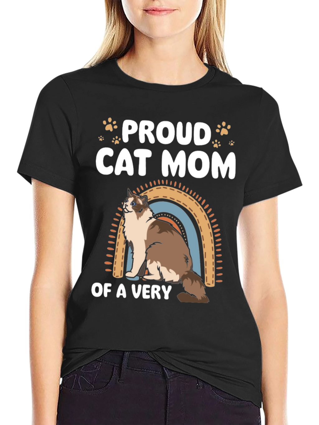 Proud Cat Mom T-Shirt