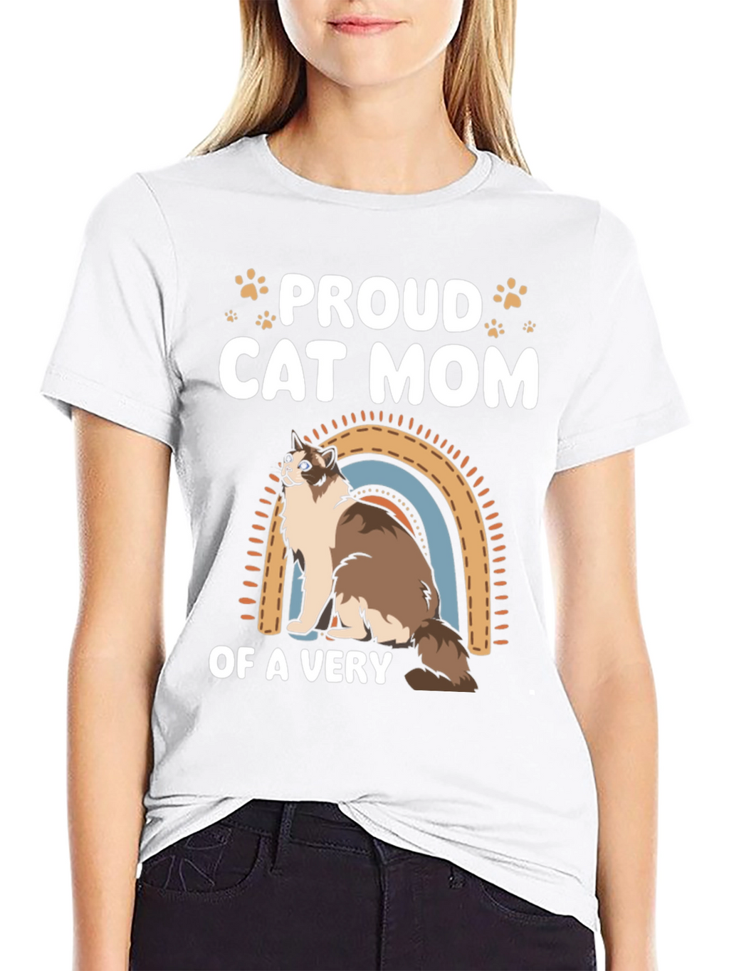 Proud Cat Mom T-Shirt