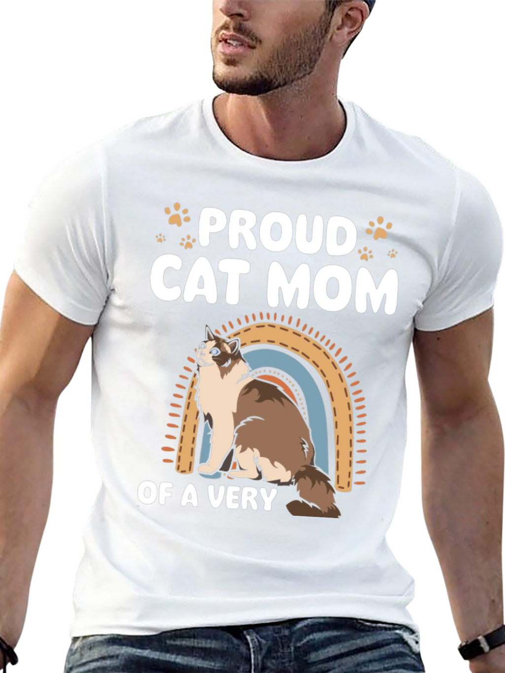 Proud Cat Mom T-Shirt
