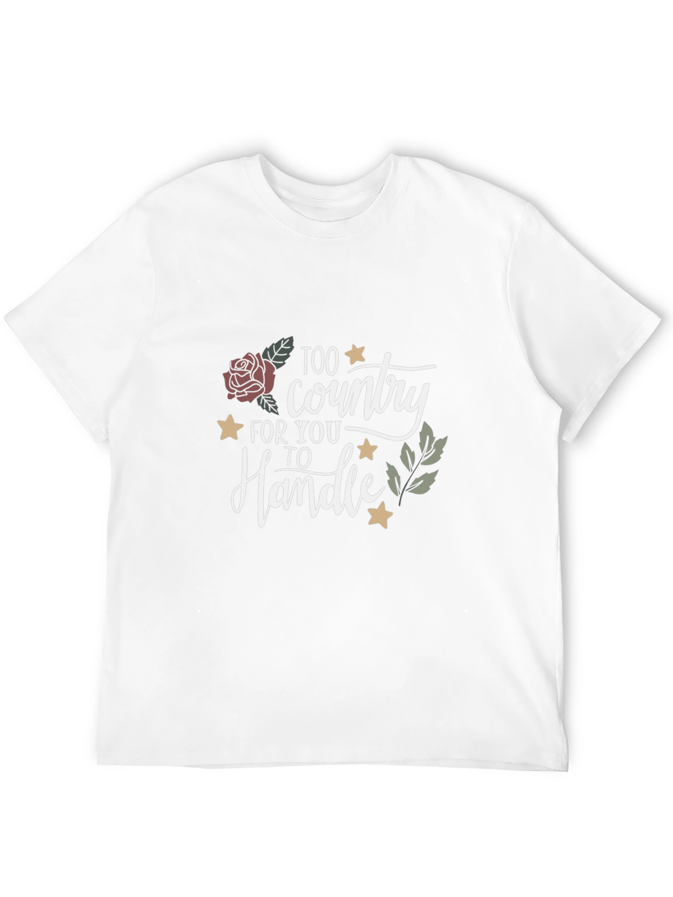 Too Country to Handle Graphic Tee