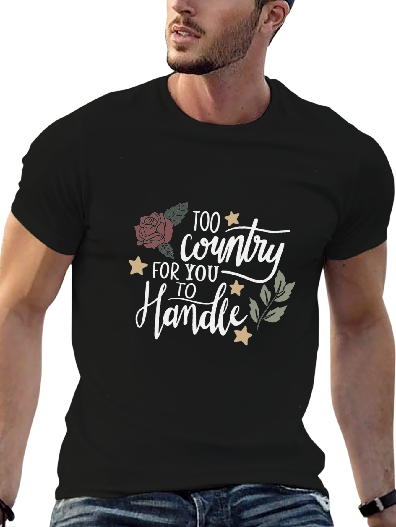 Too Country to Handle Graphic Tee