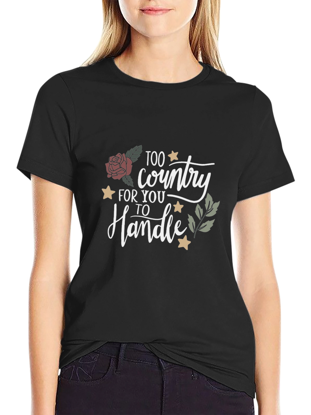 Too Country to Handle Graphic Tee