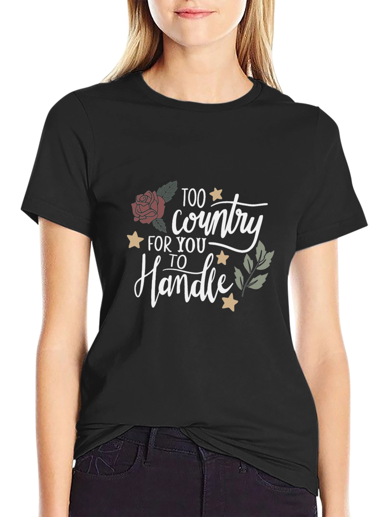 Too Country to Handle Graphic Tee