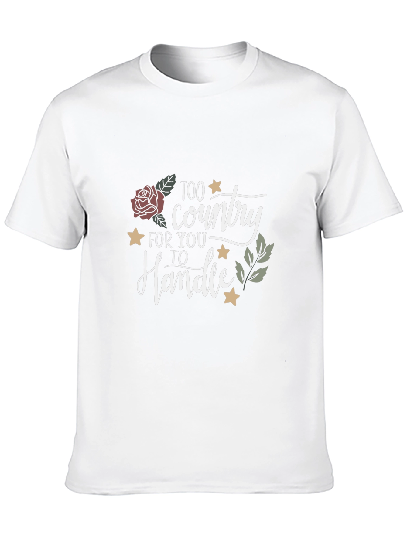 Too Country to Handle Graphic Tee