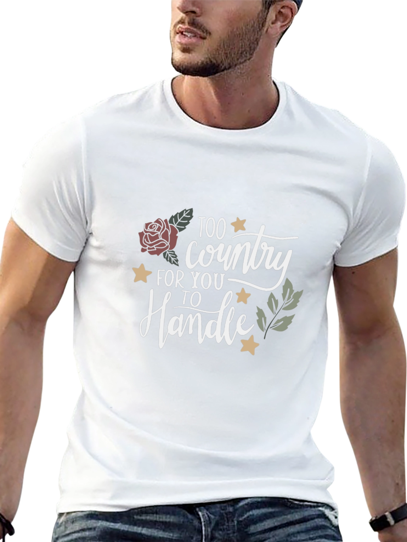 Too Country to Handle Graphic Tee