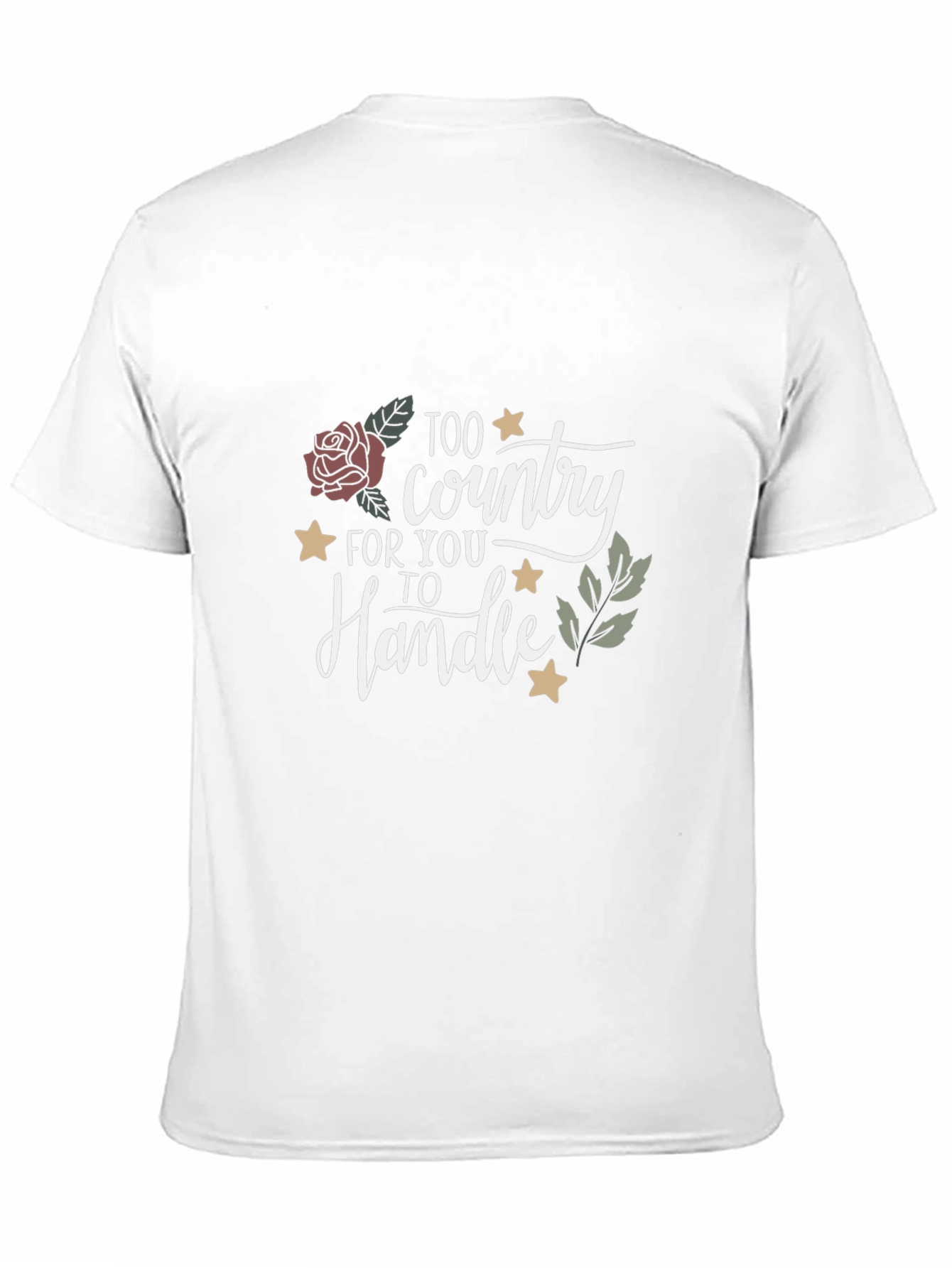 Too Country to Handle Graphic Tee