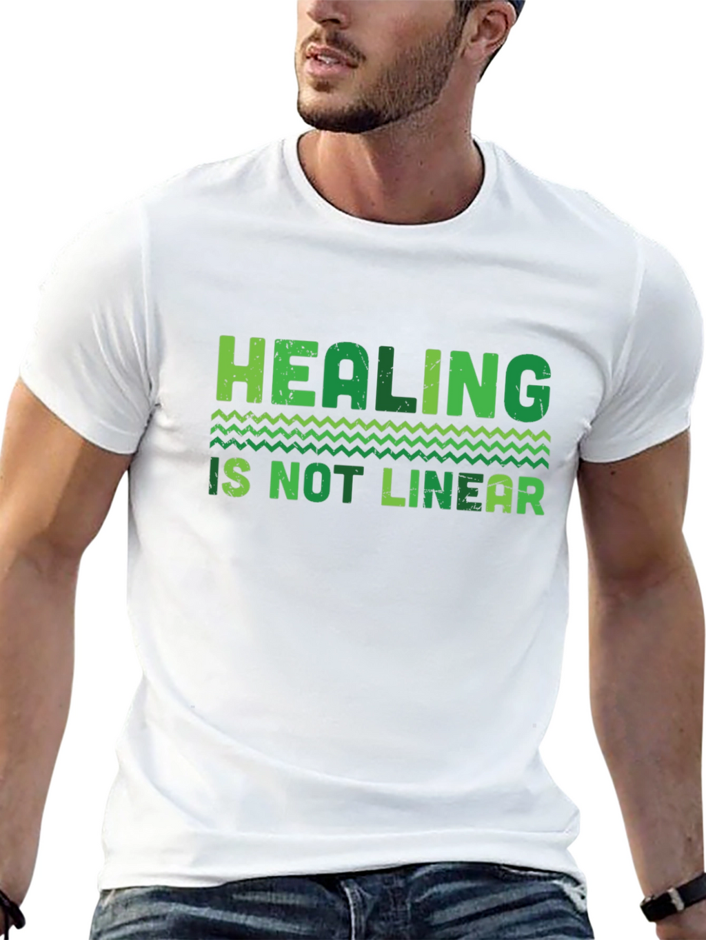 Healing is Not Linear Graphic Tee